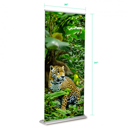 Retractable Banner Portable Stand Kit